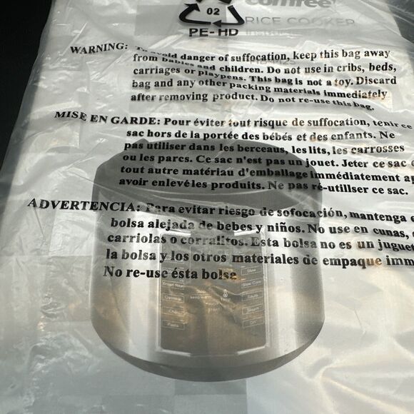 Comfee Rice Cooker Lid Mb-m25 And Hardware {F} - Picture 2 of 5